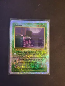 Pokemon TCG *Reverse Holo* *LP+* Grimer Legendary Collection 78 / 110 - Image 1