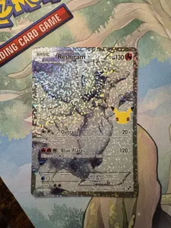Pokemon Celebrations: Classic Collection TCG Reshiram #113/114 NM Condition - Image 1