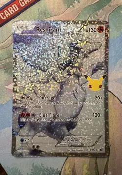 Pokemon Celebrations: Classic Collection TCG Reshiram #113/114 NM Condition - Image 2