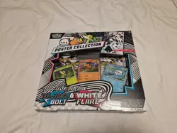 Pokemon TCG Black Bolt and White Flare Poster Collection Packs Sealed - Image 1