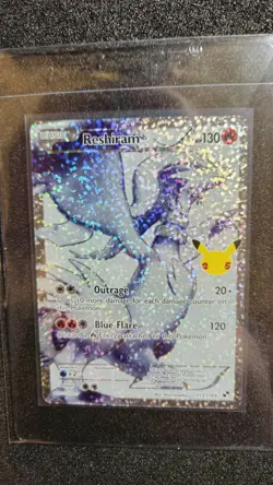 Reshiram 113/114 Celebrations: Classic Collection Holo Pokemon TCG Shiny Mint - Image 1