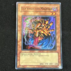 Old Vindictive Magician CP06-EN003 Super Rare Unlimited Edition - Image 1