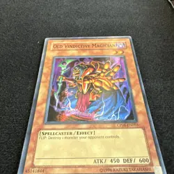 Old Vindictive Magician CP06-EN003 Super Rare Unlimited Edition - Image 3
