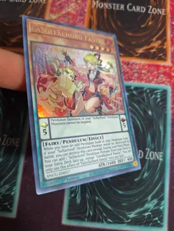Yu-Gi-Oh! FaSolfachord Fancia ANGU-EN017 Ultra Rare 1st Edition Near Mint - Image 2