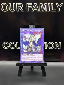 Yu-Gi-Oh! Gem-Knight Seraphinite SHVA-EN048 1st Edition Secret Rare NM/HOLO - Image 1