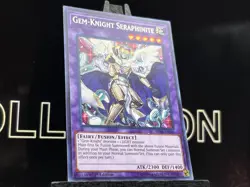 Yu-Gi-Oh! Gem-Knight Seraphinite SHVA-EN048 1st Edition Secret Rare NM/HOLO - Image 4