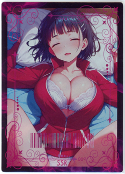 ❤SUGUHA KIRIGAYA - Goddess Story Anime Waifu Card MEISE 2 - MEI SE 2 - SSR-009 - Image 1