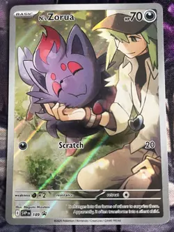 Pokemon TCG Journey Together N's Zorua SVP189 ETB Promo Card - Image 1