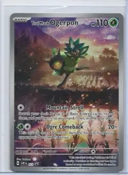 Teal Mask Ogerpon 123 Sv: Scarlet & Violet Promo Cards Holo - Image 1