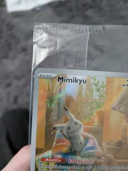 Mimikyu SVP 075 Pokemon Center Stamped Promo Card, Sealed - Image 3