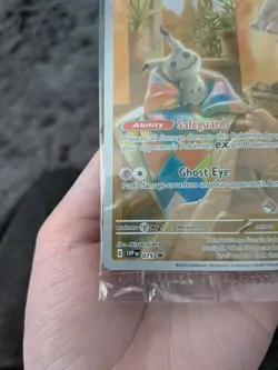 Mimikyu SVP 075 Pokemon Center Stamped Promo Card, Sealed - Image 4