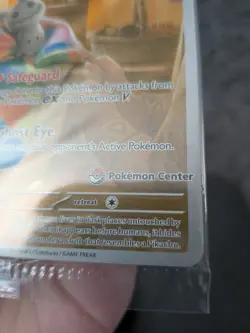 Mimikyu SVP 075 Pokemon Center Stamped Promo Card, Sealed - Image 5