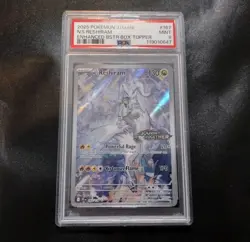 PSA 9 N's Reshiram (Journey Together Stamped) 167/159 Promo Pokemon Card - Image 1