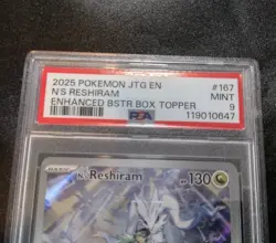 PSA 9 N's Reshiram (Journey Together Stamped) 167/159 Promo Pokemon Card - Image 3