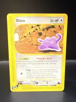 Pokemon 2003 Ditto Skyridge 51/144 Regular Non-Holo Common Card A - Image 2