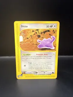 Pokemon 2003 Ditto Skyridge 51/144 Regular Non-Holo Common Card A - Image 3