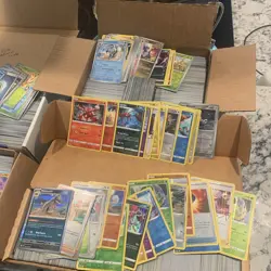 5500+ Pokemon TCG Common/Uncommon Bulk Card Lot holos and reverse - Image 2