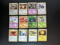 Pokemon Cards HS Undaunted x12 Bundle (Inc. PRIME Raichu) 2010 - Image 1