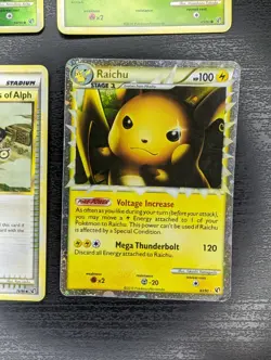 Pokemon Cards HS Undaunted x12 Bundle (Inc. PRIME Raichu) 2010 - Image 3