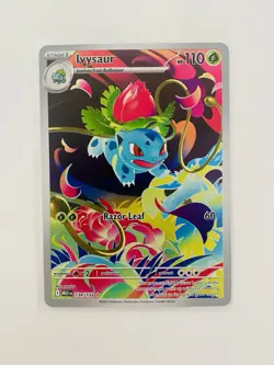 Ivysaur Illustration Rare 134/132 Mega Evolution Pokemon TCG Near Mint Card NM - Image 1