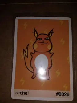 Pookiemoot Parody Card Fan Art Derpy Rachel - Image 1