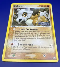 Pokemon Card Cubone 51/109 Holo Stamped Common Team Rocket Returns - Image 1