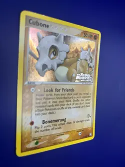 Pokemon Card Cubone 51/109 Holo Stamped Common Team Rocket Returns - Image 3