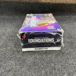 MAGIC THE GATHERING: Foundations Beginner Box, Sealed Box is Worn - Image 3