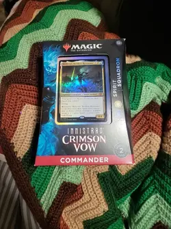 MTG Magic Spirit Squadron Commander Crimson Vow Deck Factory Sealed SeePics #2 - Image 1