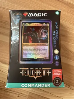 Magic The Gathering: Streets of New Capenna Obscura Operation Commander Deck 195166121468 - Image 1