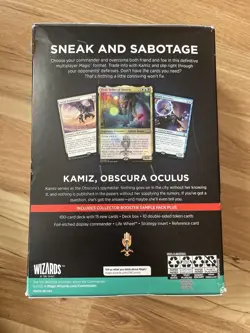 Magic The Gathering: Streets of New Capenna Obscura Operation Commander Deck 195166121468 - Image 2
