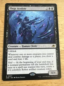 Elegy Acolyte - Edge of Eternities - NM - Rare - Creature - Image 1