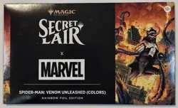 MTG Spider-Man Venom Unleashed (Colors), Foil, New/Sealed (Secret Lair Drop) - Image 1