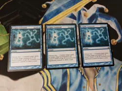 Cryptic Commander MTG Lorwyn & Modern Masters Rare Blue Instant MP-HP x3 - Image 1