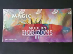 MTG Modern Horizons 2 II Set Booster Box - Factory Sealed English ENG Mint 630509924943 - Image 1