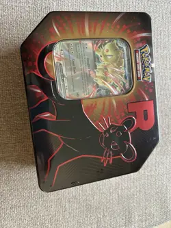 Pokemon TCG Factory Sealed Destined Rivals Team Rocket Tin - Image 1