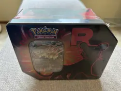 Pokemon TCG Factory Sealed Destined Rivals Team Rocket Tin - Image 2
