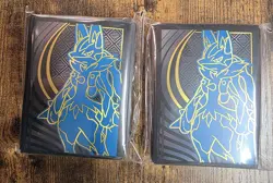 Pokemon ETB Sleeves - Mega Evolutions Lucario - Image 2
