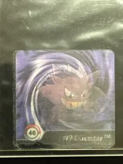Pokemon 1999 Action Flipz Series 1 Vintage Gastly Gengar Haunter #40 AB2 - Image 2