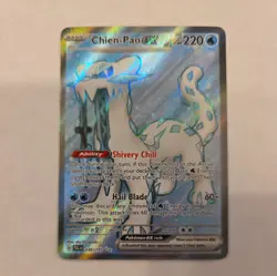 2023 Pokemon TCG - Paldea Evolved: Chien-Pao ex 236/193 - Full Art - Ultra Rare - Image 1