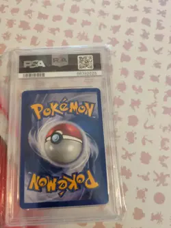 2002 Pokemon Slowpoke 93/110 Reverse Foil Legendary Collection PSA 8 - Image 4