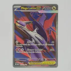 Pokemon TCG Mega Latias ex 163/132 Ultra Rare Mega Evolution Holo Full Art Mint - Image 1