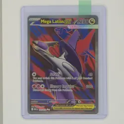 Pokemon TCG Mega Latias ex 163/132 Ultra Rare Mega Evolution Holo Full Art Mint - Image 2