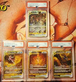 Pokemon PSA 9 Crown Zenith Gold VSTAR Galarian Gallery Set GG67 GG68 GG69 GG70 - Image 1