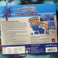 Pokemon TCG: Sword & Shield- Battle Styles Elite Trainer Box NEW - Image 4