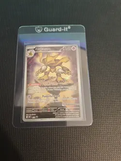 Alakazam & Riolu Full Art Pokemon Mega Evolution Pokemon Center Exclusive Promo - Image 4