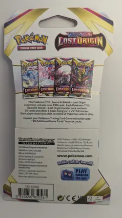 Lost Origin Sleeved Booster Pack Pokemon TCG - Box Fresh - Radiant Gardevoir Art - Image 2