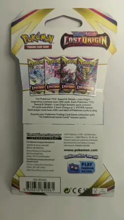 Pokemon Lost Origin Sleeved Booster Pack - Box Fresh - Enamorus Art - Image 2