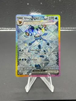 Glaceon EX 150/131 Prismatic Evolutions SIR Special Illustration Pokemon ❄ - Image 1