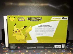 Pokemon Celebrations 25th Anniversary Pikachu V-union Premium Collection Sealed 820650809156 - Image 2